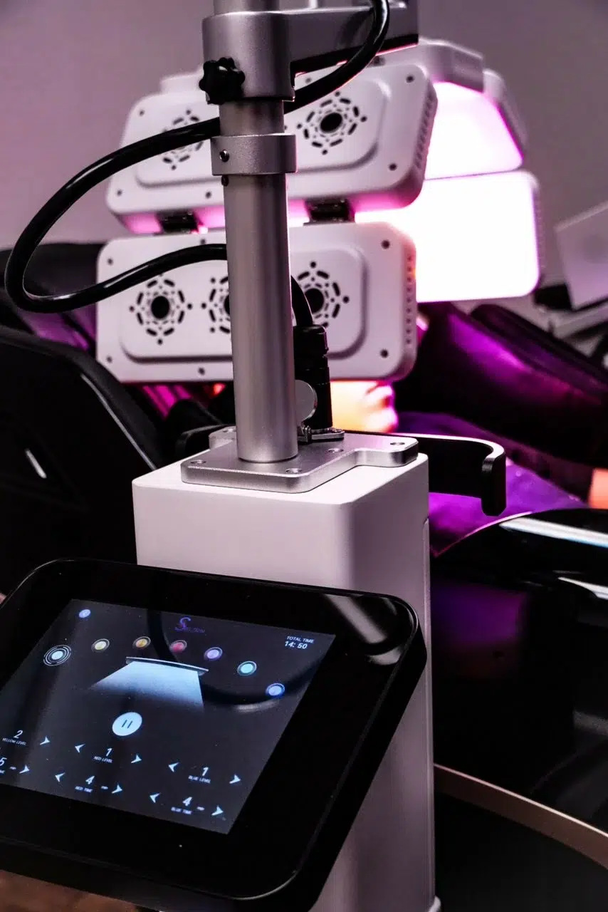 Red light therapy machine