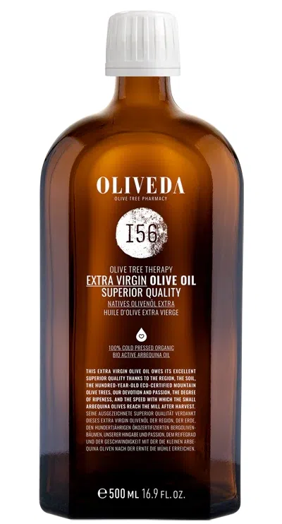 an oliveda olive oil bottle